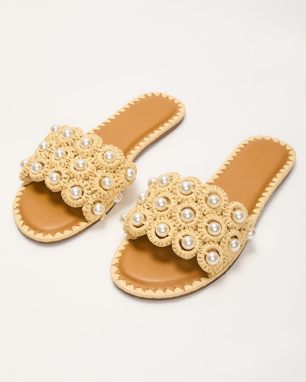 Pearl Slide Sandals - Southern Fuss