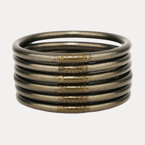 Flint All Weather Bangles® (Set of 6) - Serenity Prayer - Medium