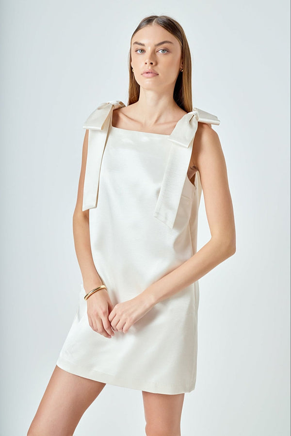 party dress, dress with bows
