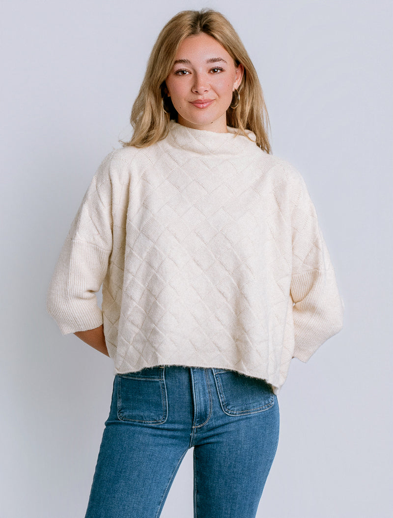 Rowena Sweater - Ecru