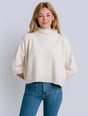Rowena Sweater - Ecru