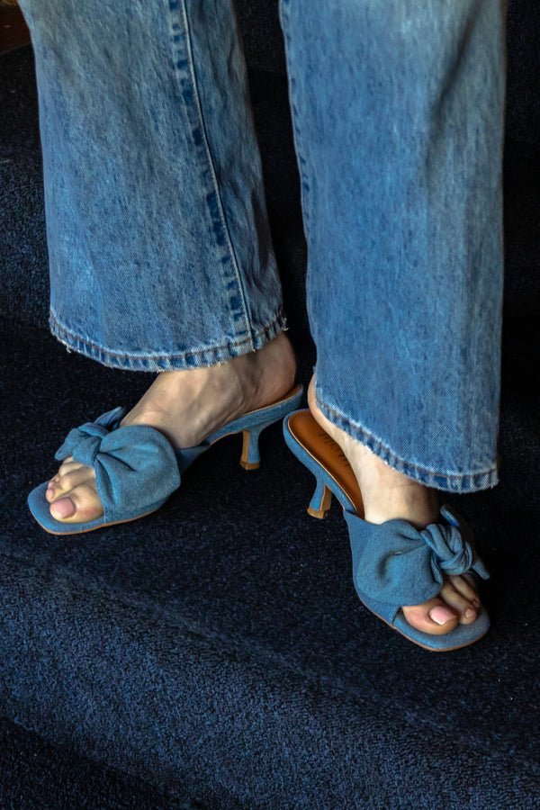 Denim Heel