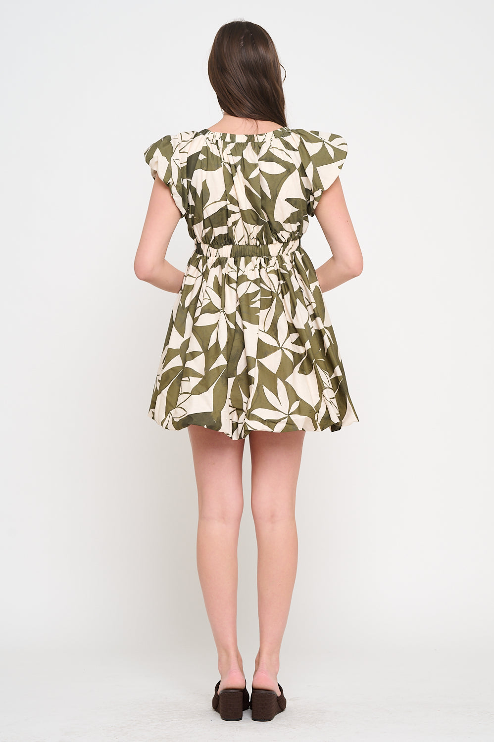 Olive Whisper Dress