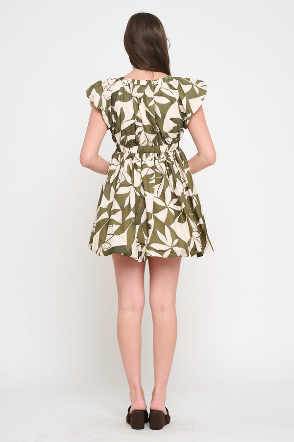 Olive Whisper Dress