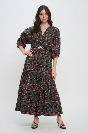 Floral Fall Dress
