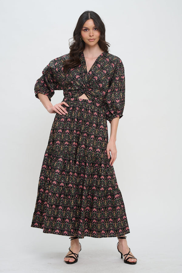 Floral Fall Dress