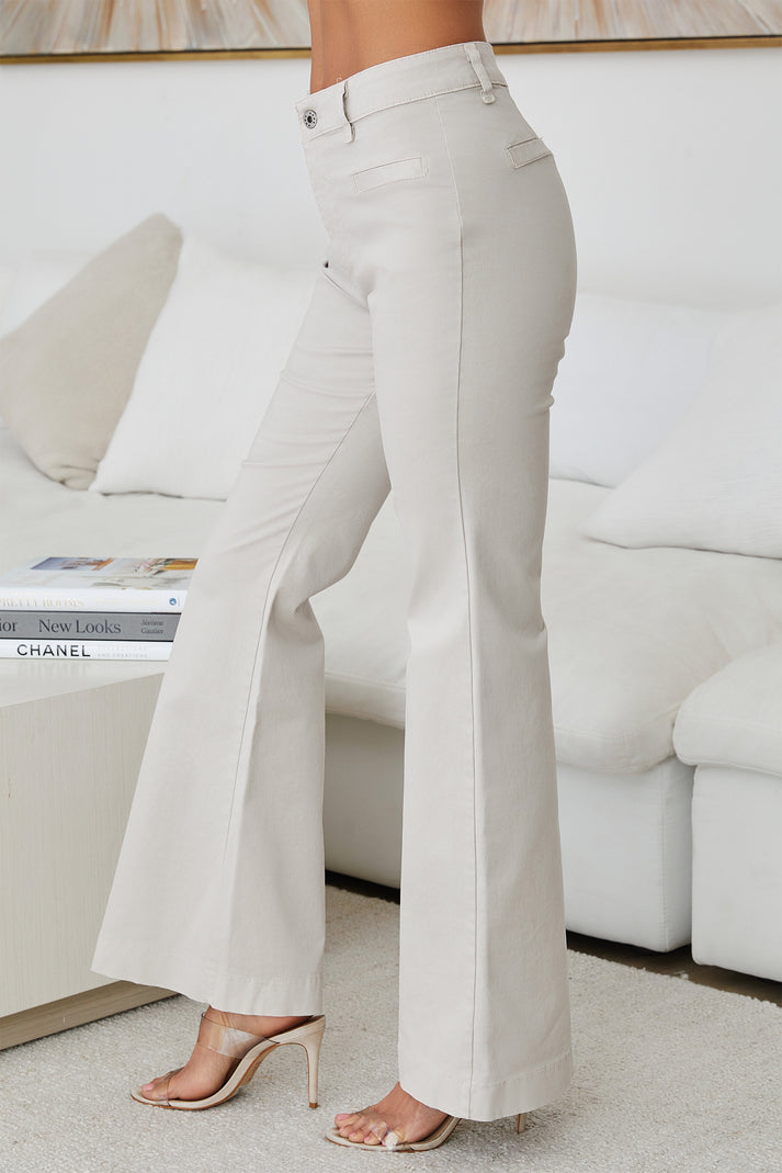 Flare Leg Trouser
