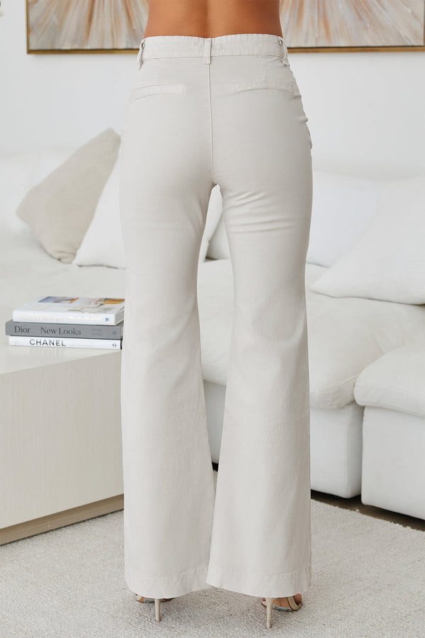 Flare Leg Trouser