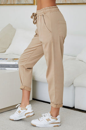 Relaxed Jogger Pant - Camel