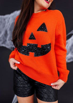 Classic Jack O Lantern Sweater