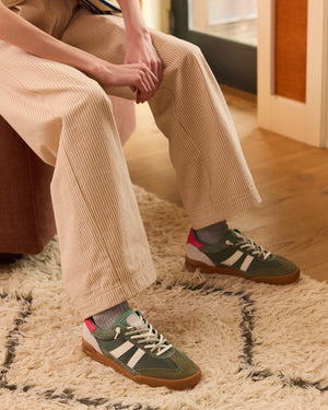 Steve Madden Verdict Sneaker - Green Multi