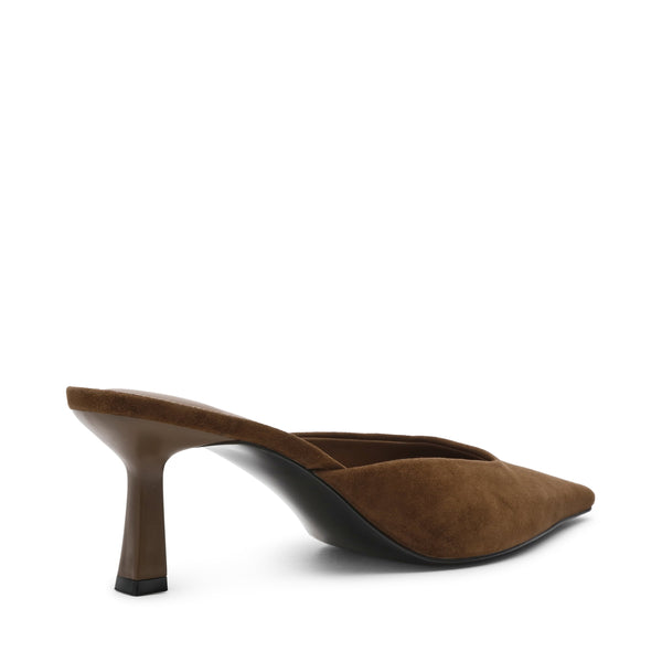 Lisbeth Pointed Toe Mule - Brown Suede