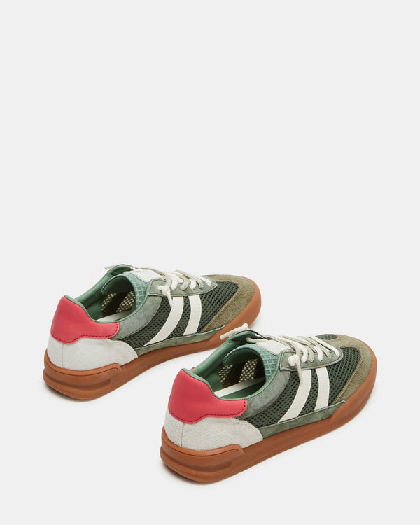 Steve Madden Verdict Sneaker - Green Multi