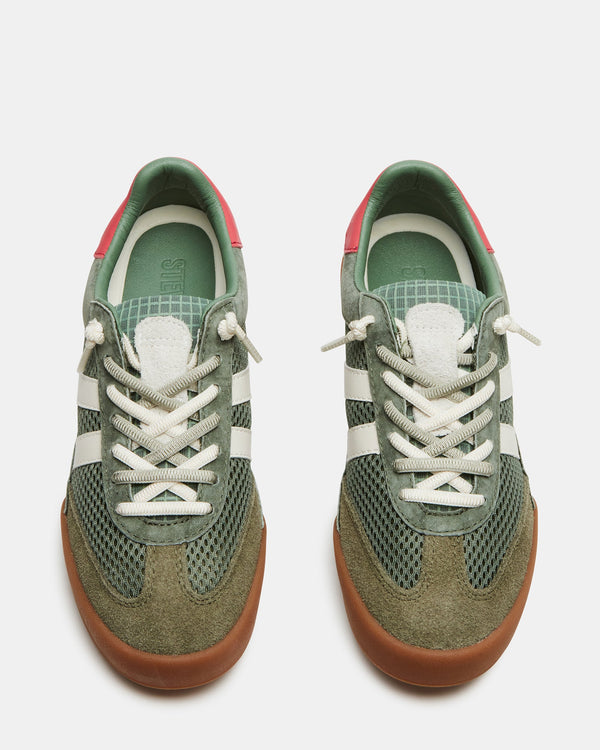 Steve Madden Verdict Sneaker - Green Multi
