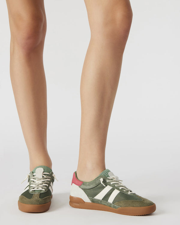 Steve Madden Verdict Sneaker - Green Multi
