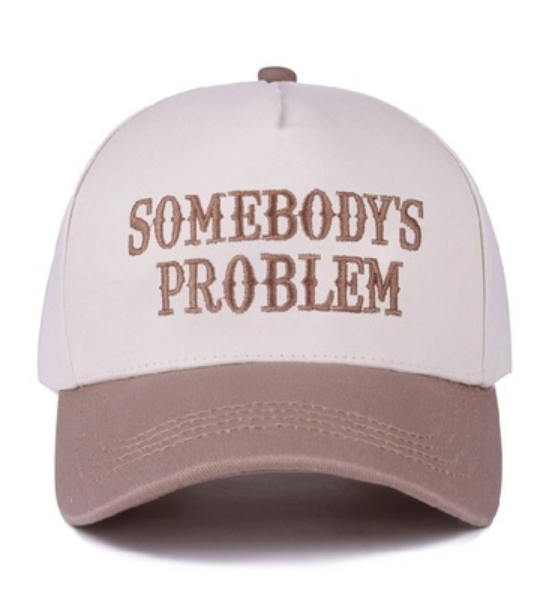 Somebody's Problem Hat - Mocha