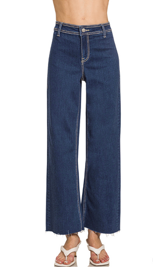Trouser Denim Pant - Dark Wash
