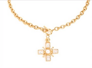 Jenna Diamond Cross Necklace