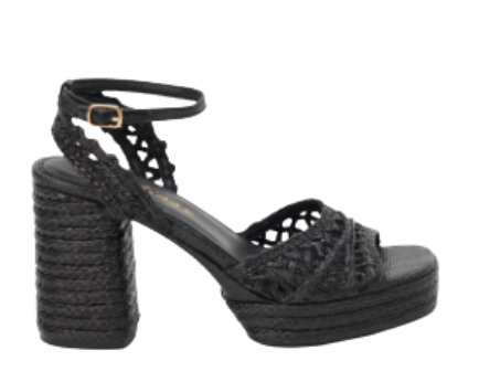 Orion Heel Sandal - Black