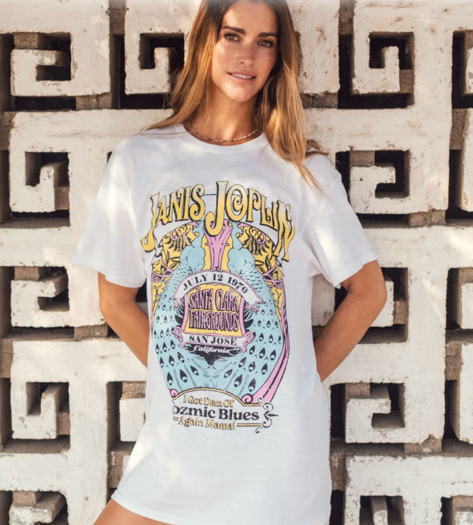 Janis Joplin Boyfriend Tee