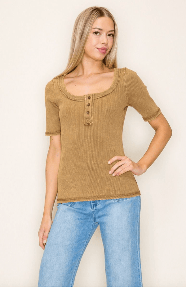 Vintage Wash Top - Southern Fuss