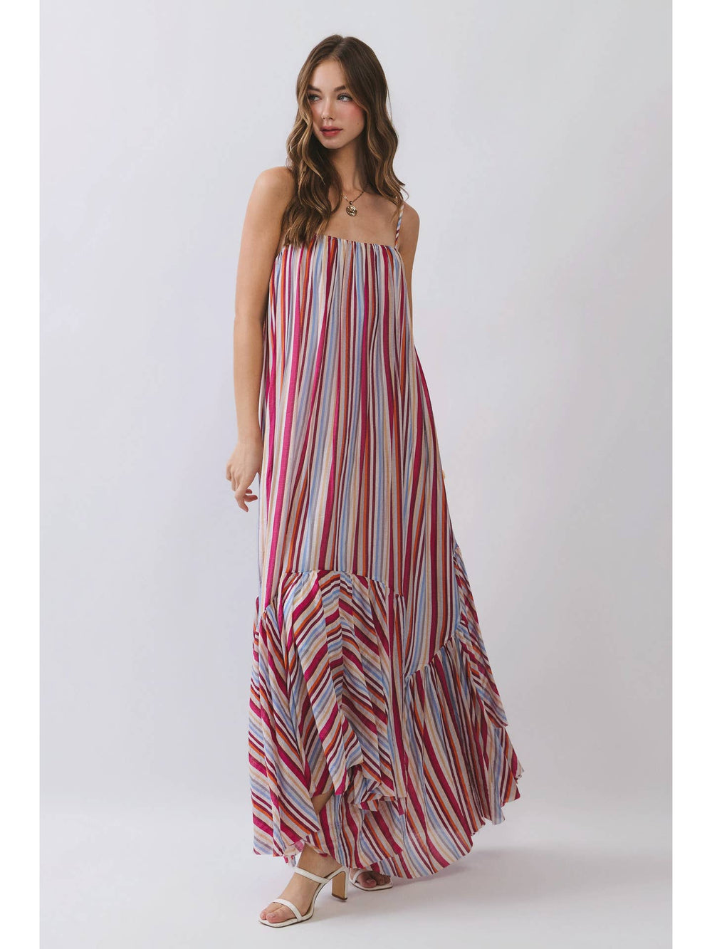 Sweet Spectrum Maxi Dress