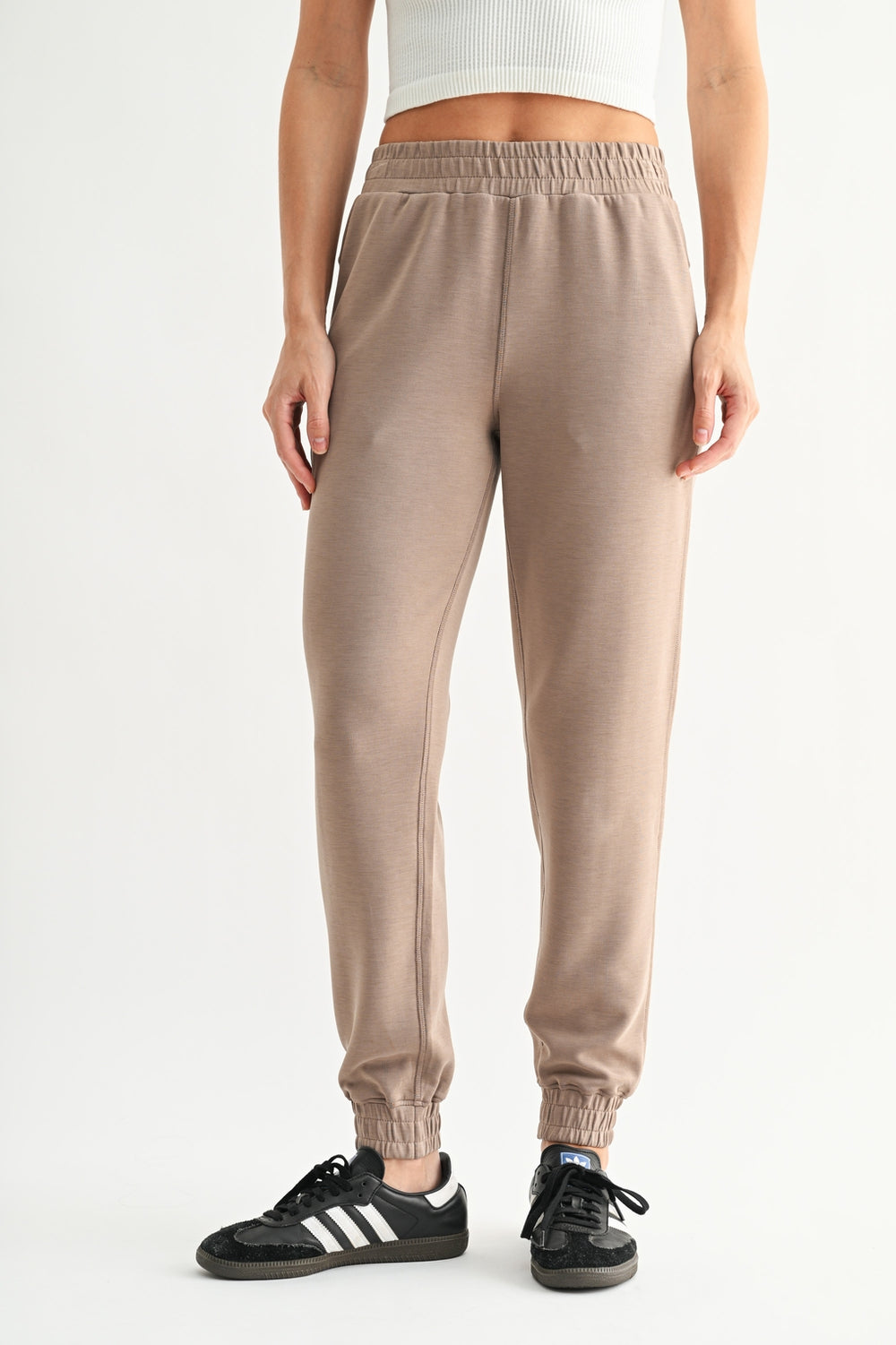 Elevated Jogger - Taupe