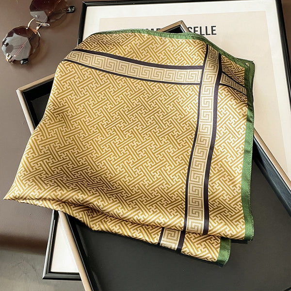Golden Maze Scarf