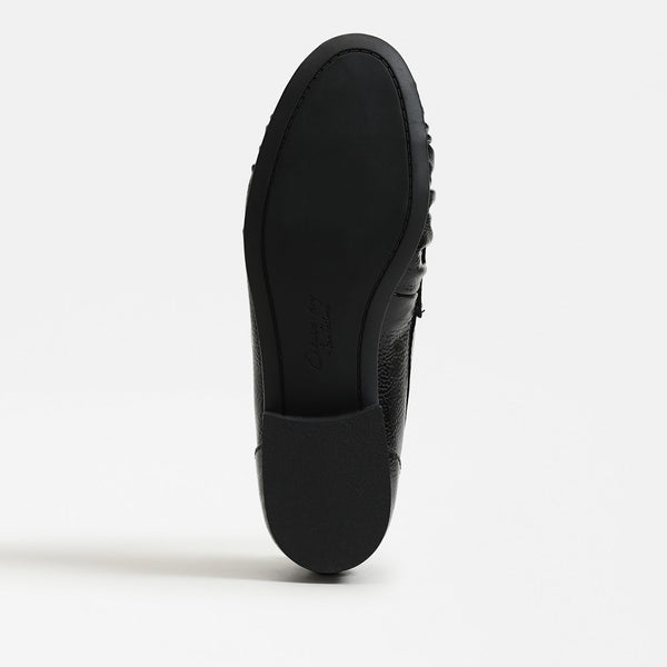 Hudson Tassle Loafer - Black