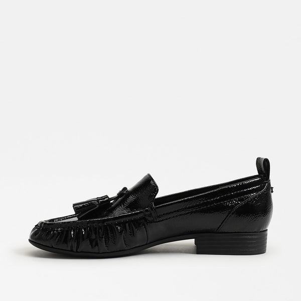 Hudson Tassle Loafer - Black