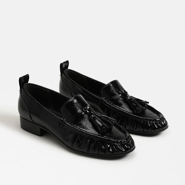Hudson Tassle Loafer - Black