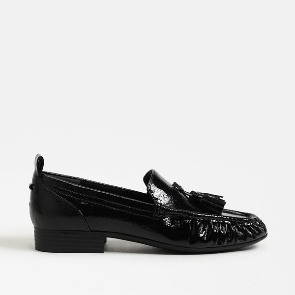 Hudson Tassle Loafer - Black