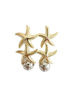Starfish Earring - Gold