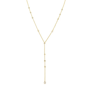 Alexia CZ Lariat Necklace - Southern Fuss