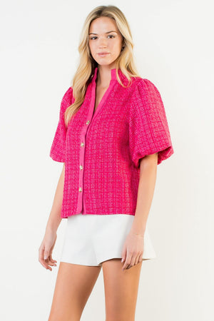 THML Opaline Tweed Top