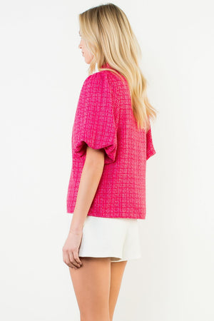 THML Opaline Tweed Top