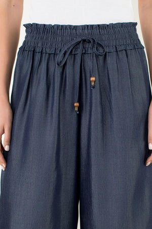 THML Smocked Wide Leg Trouser