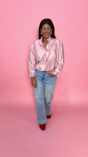 Pink Romance Blouse