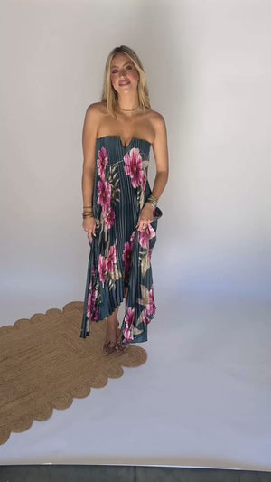 Dusk Floral Garden Dress