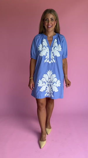 Jobeth Blue Dress