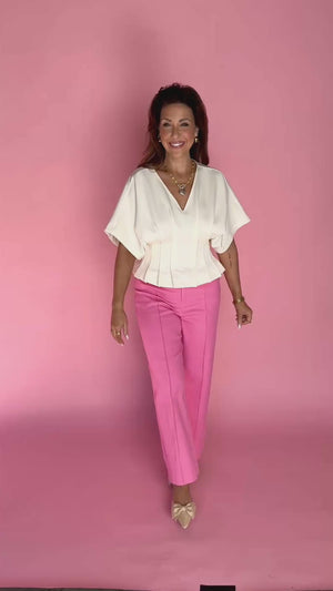 Grace Pleated Top