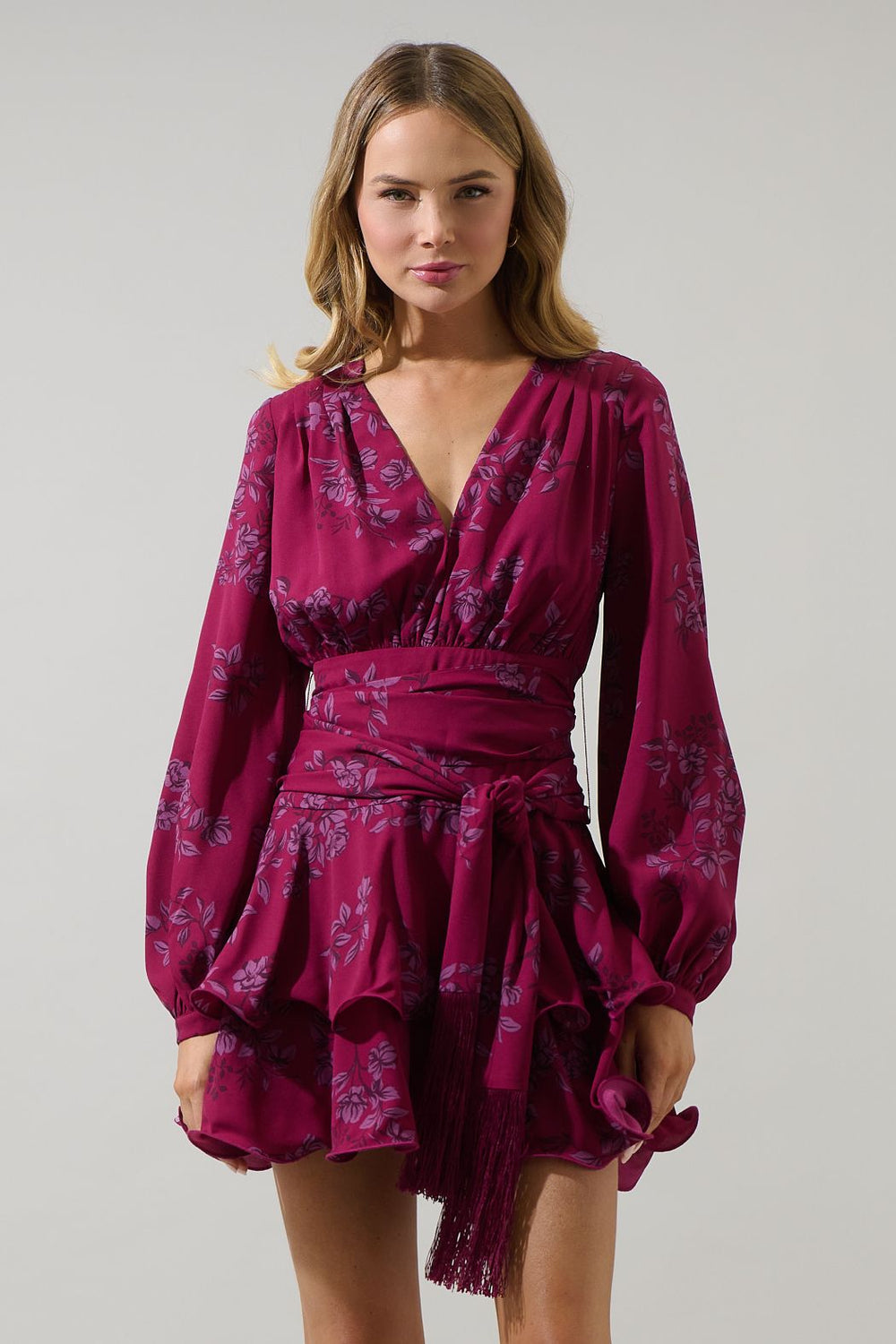 Kery Magenta Dress