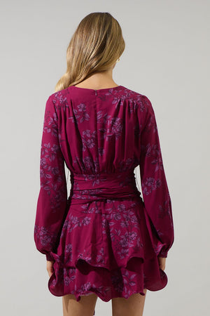 Kery Magenta Dress