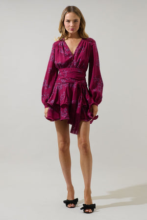 Kery Magenta Dress