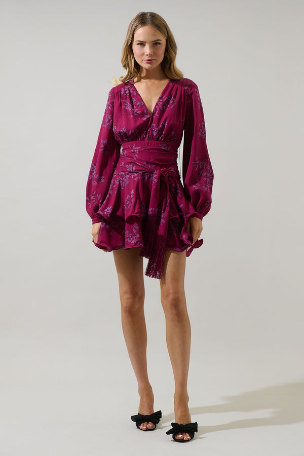Kery Magenta Dress