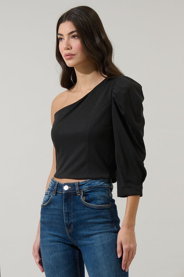 Jillian One Shoulder Top