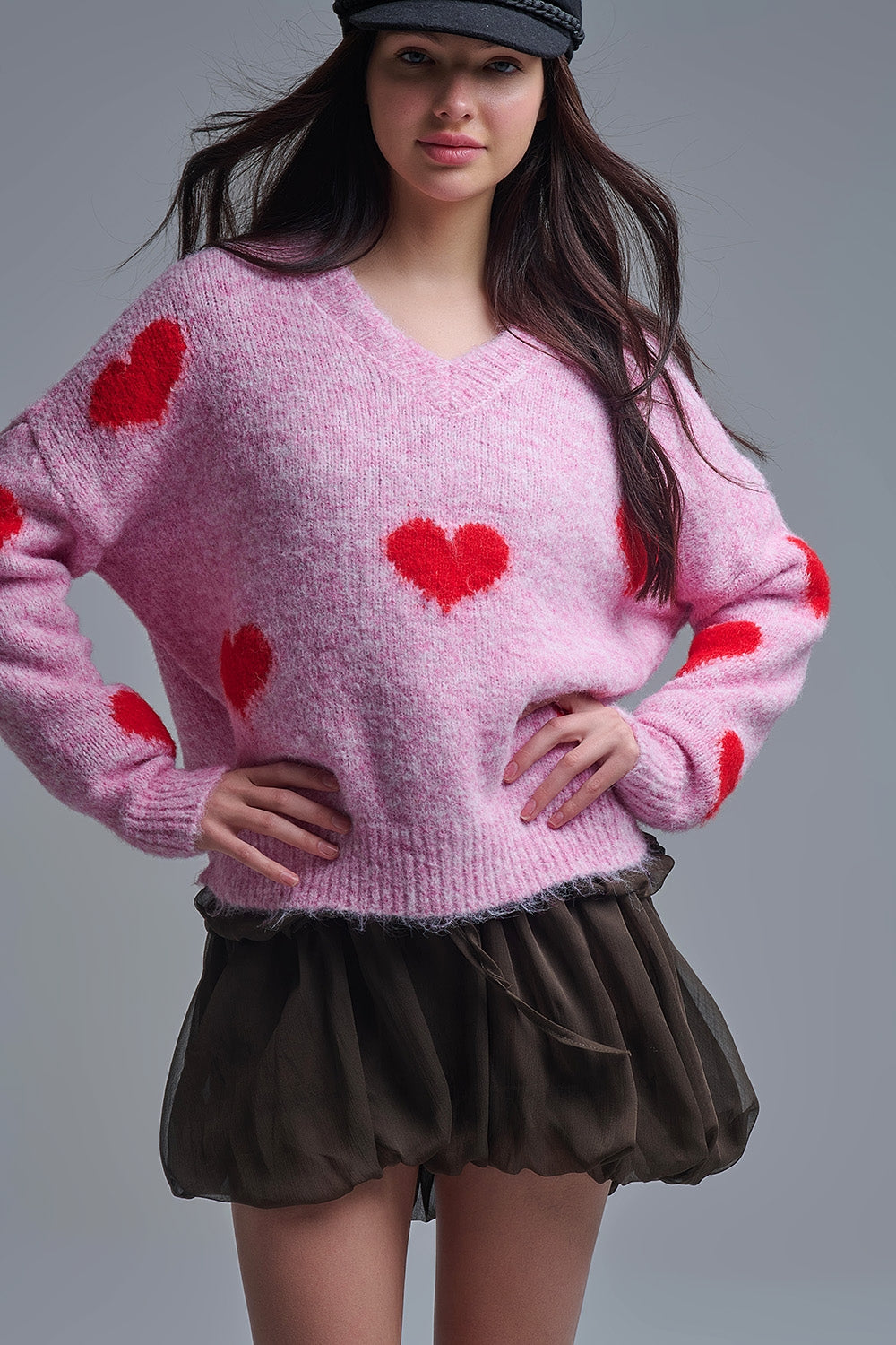 Pink Sweetheart Sweater
